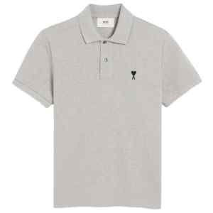 AMI PARIS T-shirts and Polos GREY