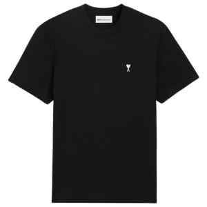 AMI PARIS T-shirts and Polos BLACK