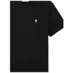 AMI PARIS T-shirts and Polos BLACK