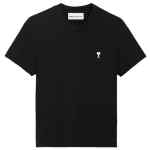 AMI PARIS T-shirts and Polos BLACK