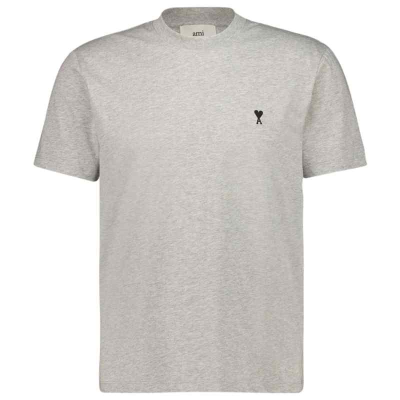 AMI PARIS T-shirts and Polos GREY