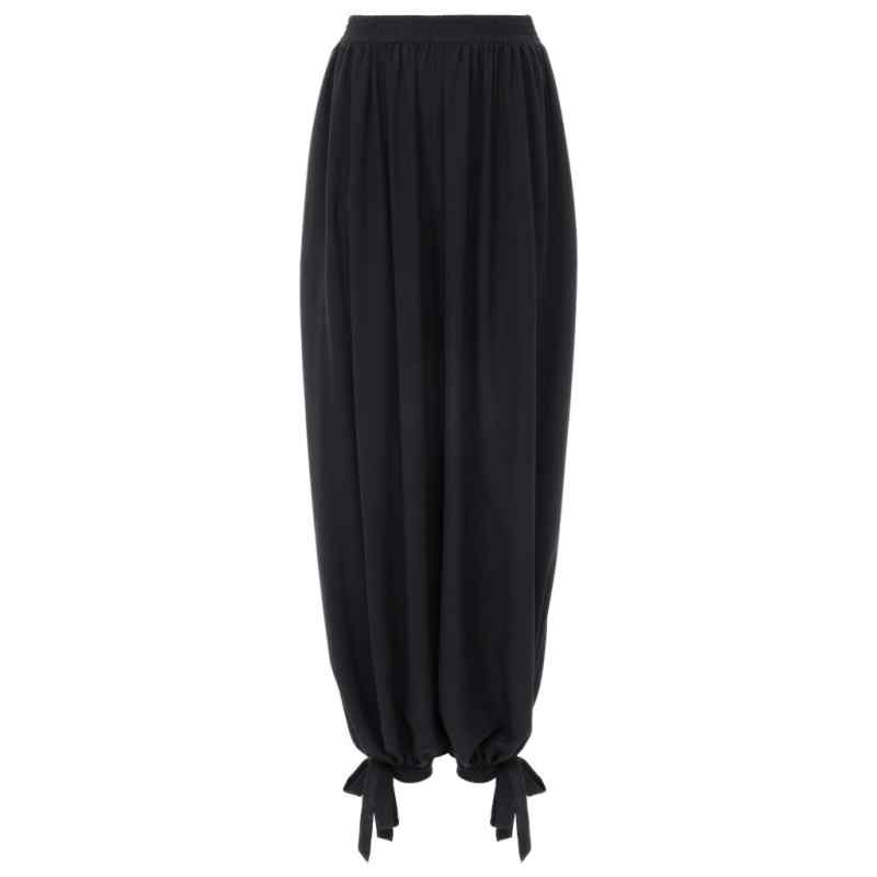 200011007-fw26-chloepre-ch26apa66005001 Chloé Chloè Trousers BLACK
