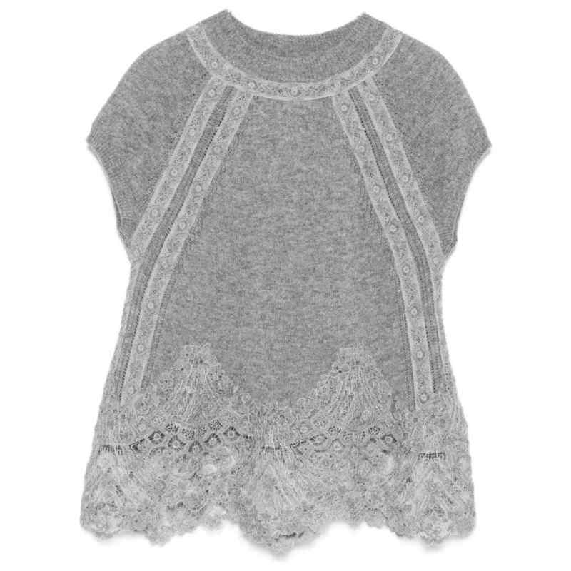 Ermanno Scervino Top GREY