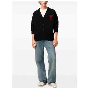 AMI PARIS Sweaters BLACK
