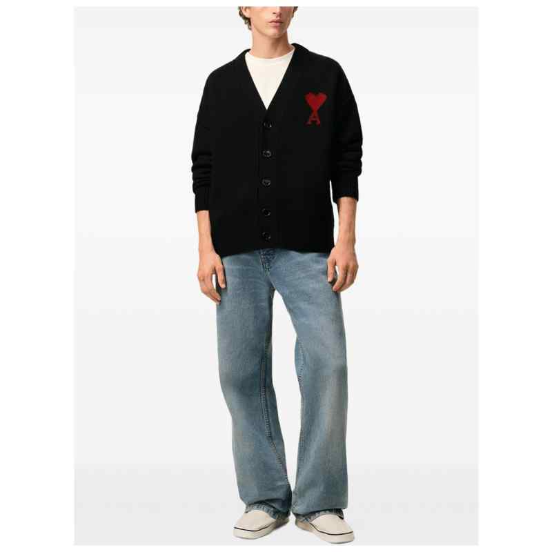 AMI PARIS Sweaters BLACK