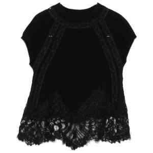 Ermanno Scervino Top BLACK
