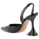 AMINA MUADDI With Heel BLACK