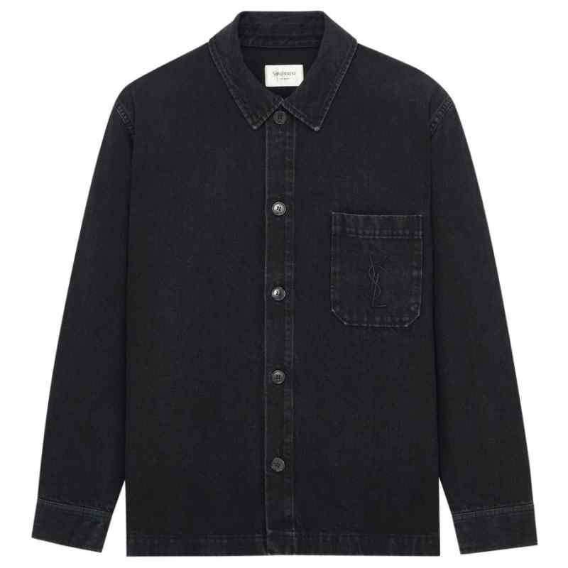 200012077-fw26-saintlaurentmain-a007m4y07yd1238 Saint Laurent Jackets BLACK