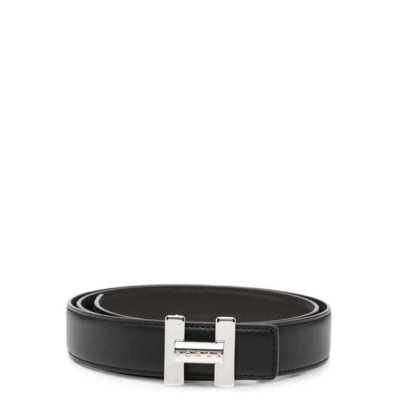 200012362-fw26-hogan-kfwc01e0100gan184a HOGAN Belts BLACK