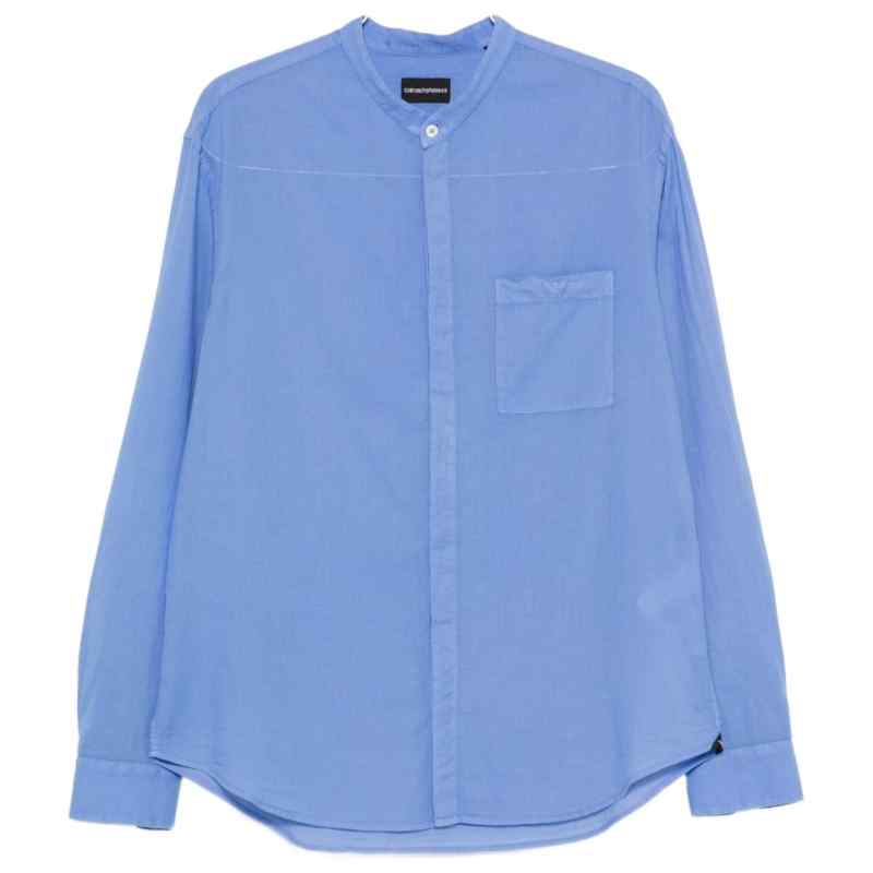 200012365-fw26-earmanipre-em003091af28751u9338 Emporio Armani Shirts LIGHT BLUE