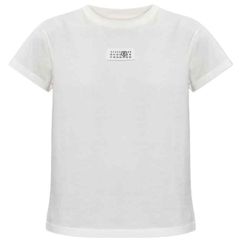 200012729-fw26-mm6pre-s52gc0327m20258101 MM6 Maison Margiela T-shirts and Polos WHITE