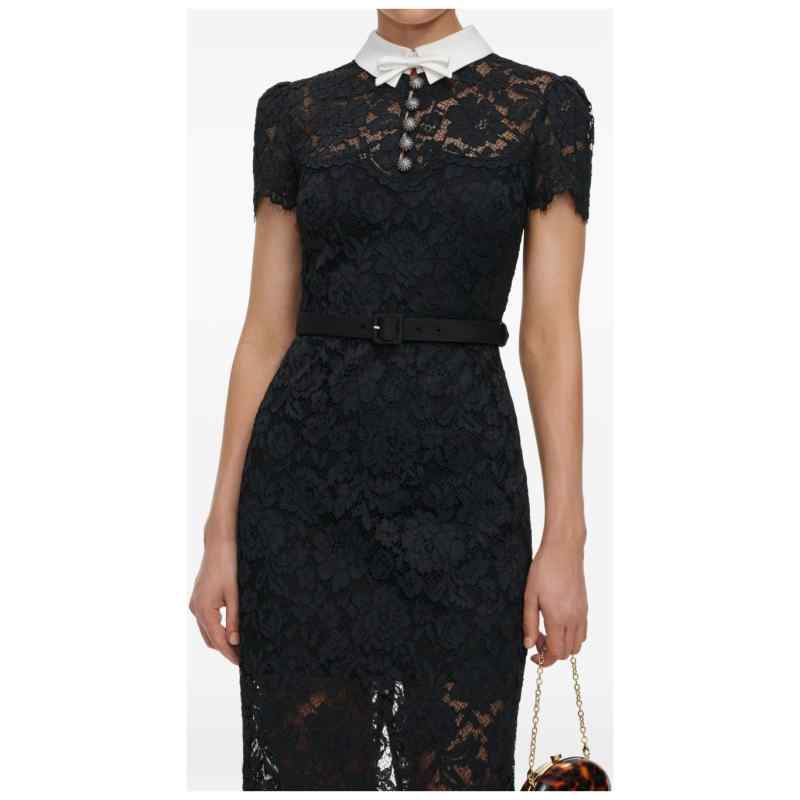 Self-portrait Dresses BLACK