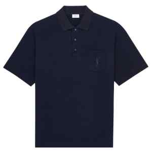 Saint Laurent T-shirts and Polos NAVY