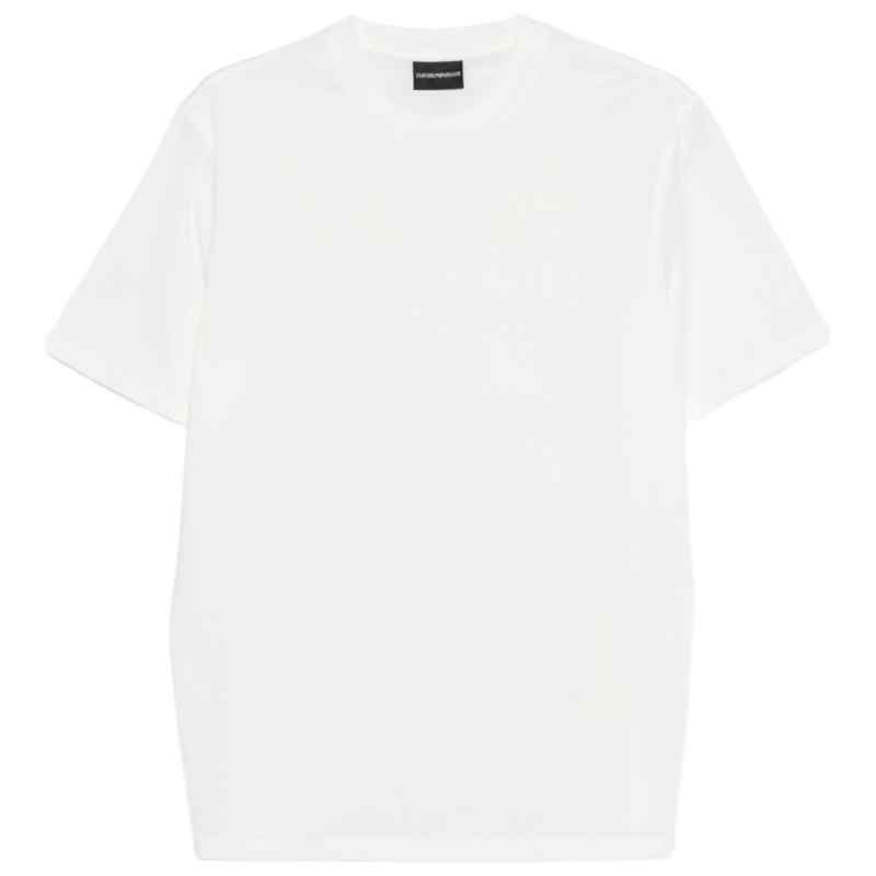 200013329-fw26-earmanimain-em004593af10762f0201 Emporio Armani T-shirts and Polos WHITE