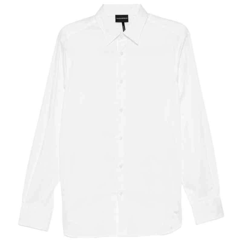 200013423-fw26-earmanimain-em005123af23800u0002 Emporio Armani Shirts WHITE