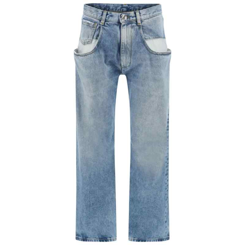 200014219-fw26-maisonmargielapre-s51la0052s30513470 Maison Margiela Jeans LIGHT BLUE