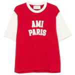 AMI PARIS T-shirts and Polos RED