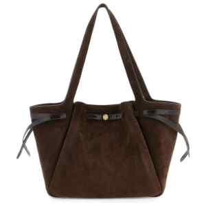 Tory Burch Romy Suede Leather Tote Bag