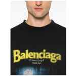 Balenciaga T-shirts and Polos BLACK