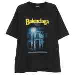 Balenciaga T-shirts and Polos BLACK