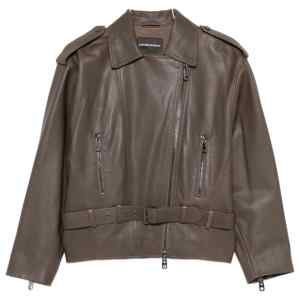 Emporio Armani Jackets BROWN