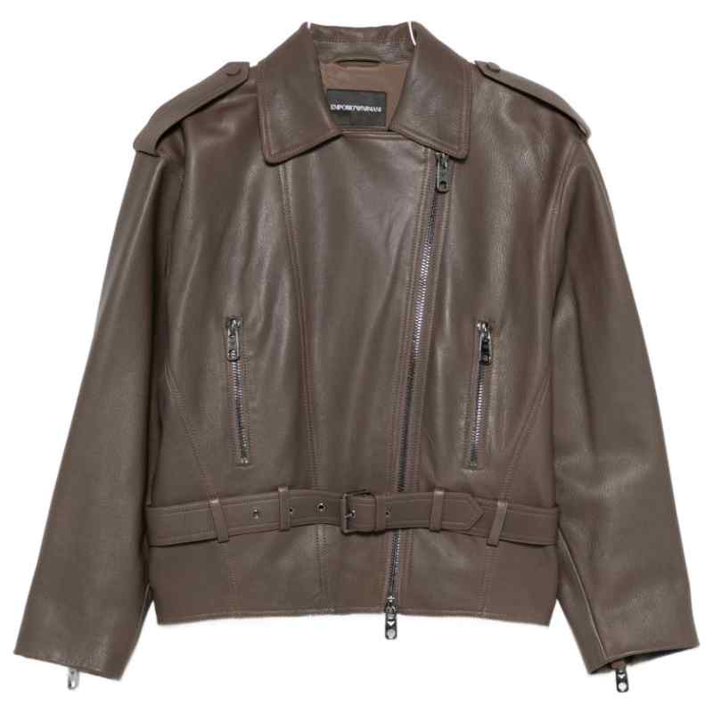 Emporio Armani Jackets BROWN