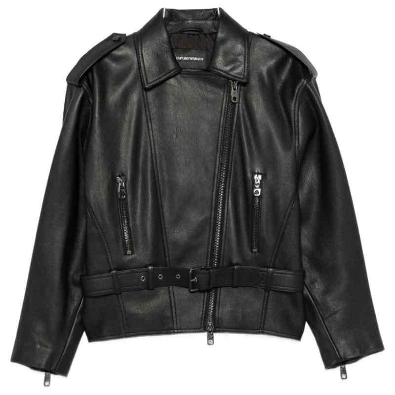 Emporio Armani Jackets BLACK