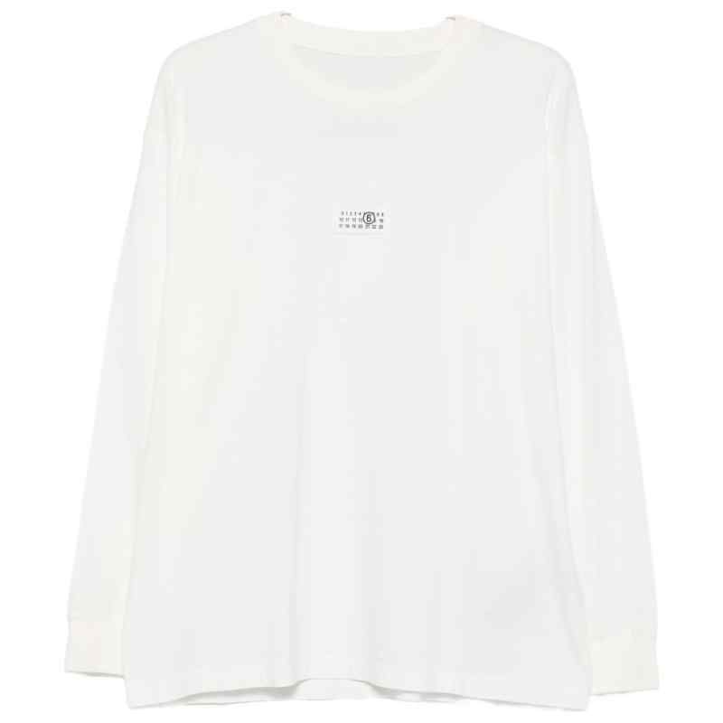 MM6 Maison Margiela T-shirts and Polos WHITE