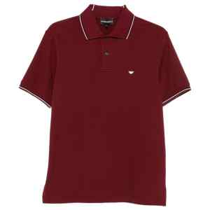 Emporio Armani T-shirts and Polos BORDEAUX