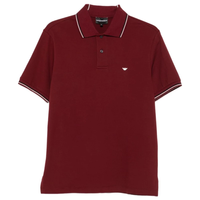 Emporio Armani T-shirts and Polos BORDEAUX