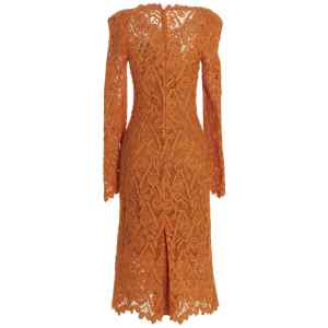 Ermanno Scervino Macramé Lace Dress