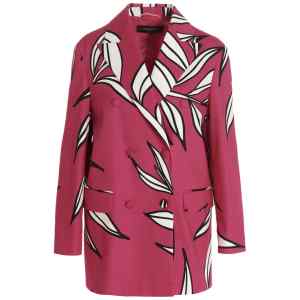 Rochas Floral Print Blazer Jacket