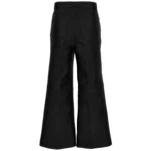 Giambattista Valli Cropped Silk Blend Pants