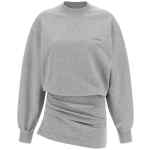 The Attico Mélange Sweatshirt Dress
