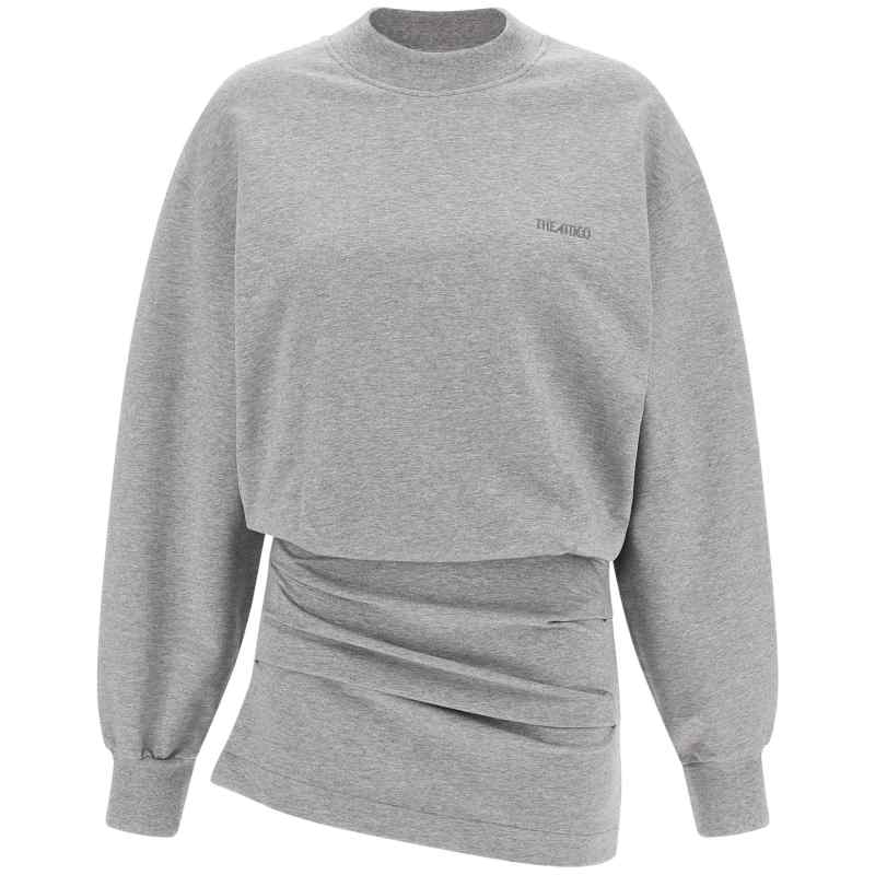 260WCA00393183_01_M_2025-12-18T09-41-13.561Z The Attico Mélange Sweatshirt Dress