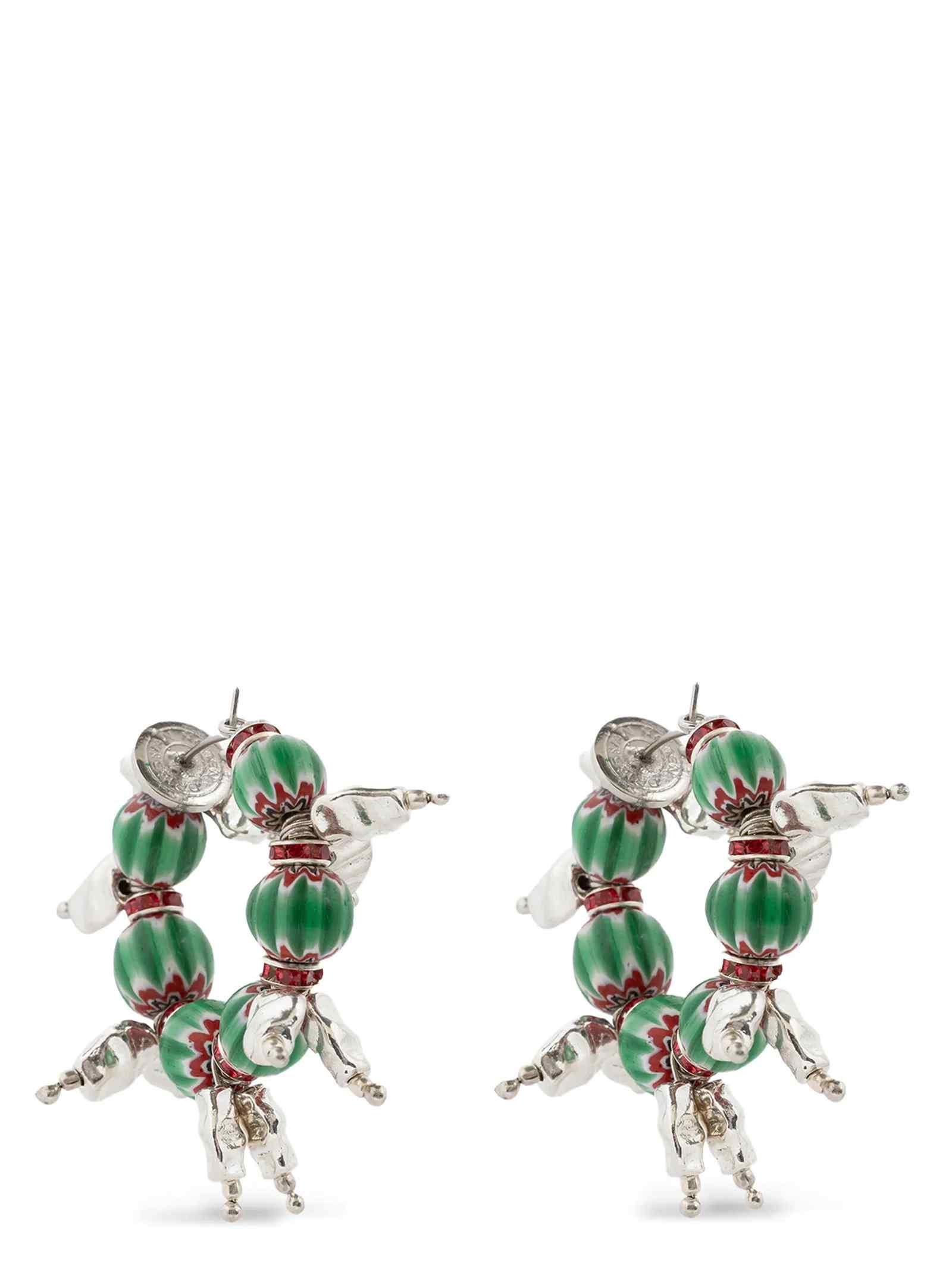 Dries Van Noten Rings Earrings With Beads