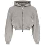 The Attico Cropped Hoodie