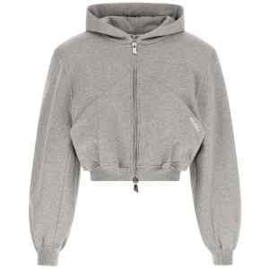 The Attico Cropped Hoodie
