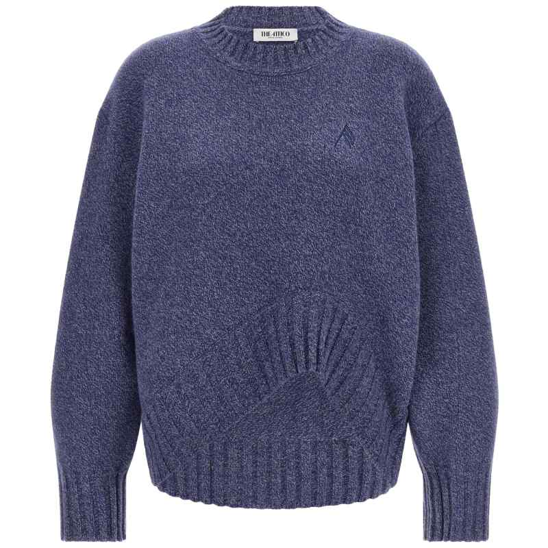 261WCK00126KWS012AA692_01_M_2026-06-19T15-39-41.397Z The Attico Asymmetrical Hem Sweater