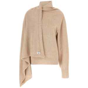 The Attico Sweater With Scarf