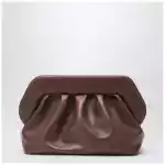 THEMOIRè Tia clutch in brown