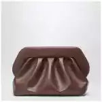 THEMOIRè Tia clutch in brown