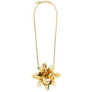 Paco Rabanne Flower Pendant Necklace