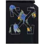 Off White Arrow Out Flower Hoodie