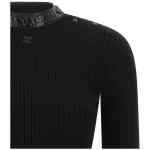 Courreges Vinyl Collar Sweater