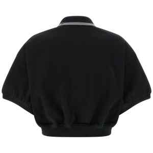 T By Alexander Wang Intarsia Collar Polo Shirt