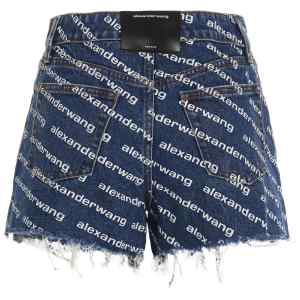 Denim X Alexander Wang Bite Shorts