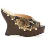 Magda Butrym Python Print Mules