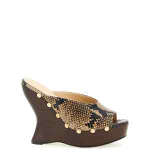 Magda Butrym Python Print Mules