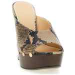 Magda Butrym Python Print Mules